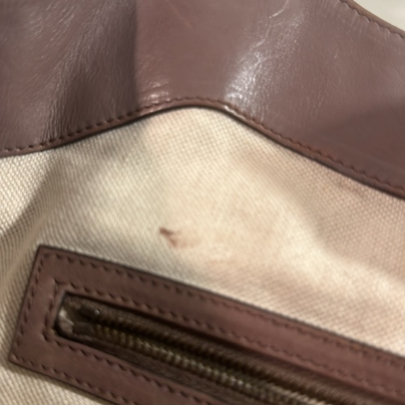 GUCCI Nude leather shopper bag - Picture 12 of 16